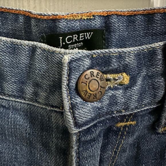 💥J.Crew Cut-off Denim Stretch Jean Shorts Women’s size 4, frayed hem - Picture 2 of 9